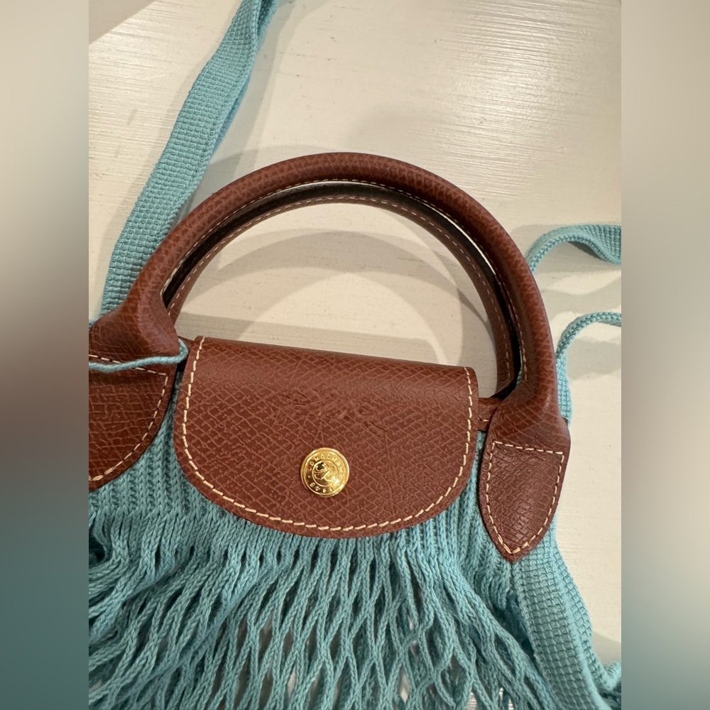 Longchamp
Le Pliage Filet Knit Top Handle Bag
Lagoon - Picture 7 of 9
